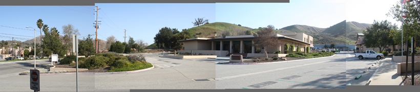 Former Headquarters, Las Virgenes Municipal Water District - SW elevation